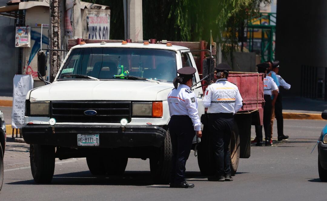 Durante tres meses las multas de tránsito quedarán suspendidas en el municipio de Toluca. Foto: Alejandro Vargas