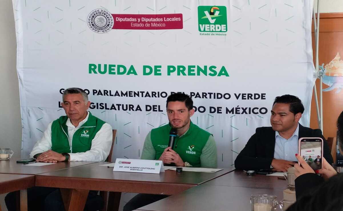 José Alberto Couttolenc Buentello, líder del PVEM, informó que se encuentran en constante crecimiento / Foto: Alma Rodríguez