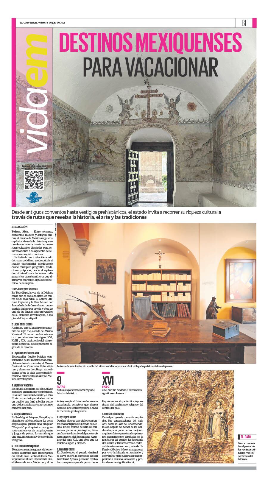 Portada domingo 20 de julio