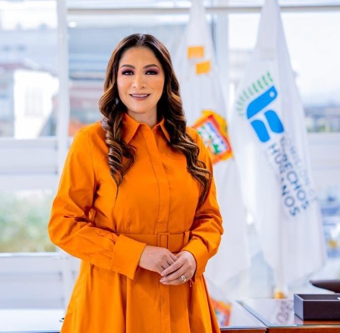 Myrna García Morón, de la Comisión de Derechos Humanos del Estado de México. Foto Especial