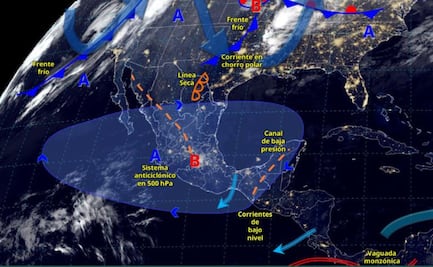 Clima en Edomex: Parcialmente nublado, sin lluvia en Edomex