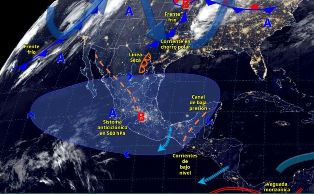 Ambiente frio a muy Frio en el centro de la Republica / Foto: CONAGUA