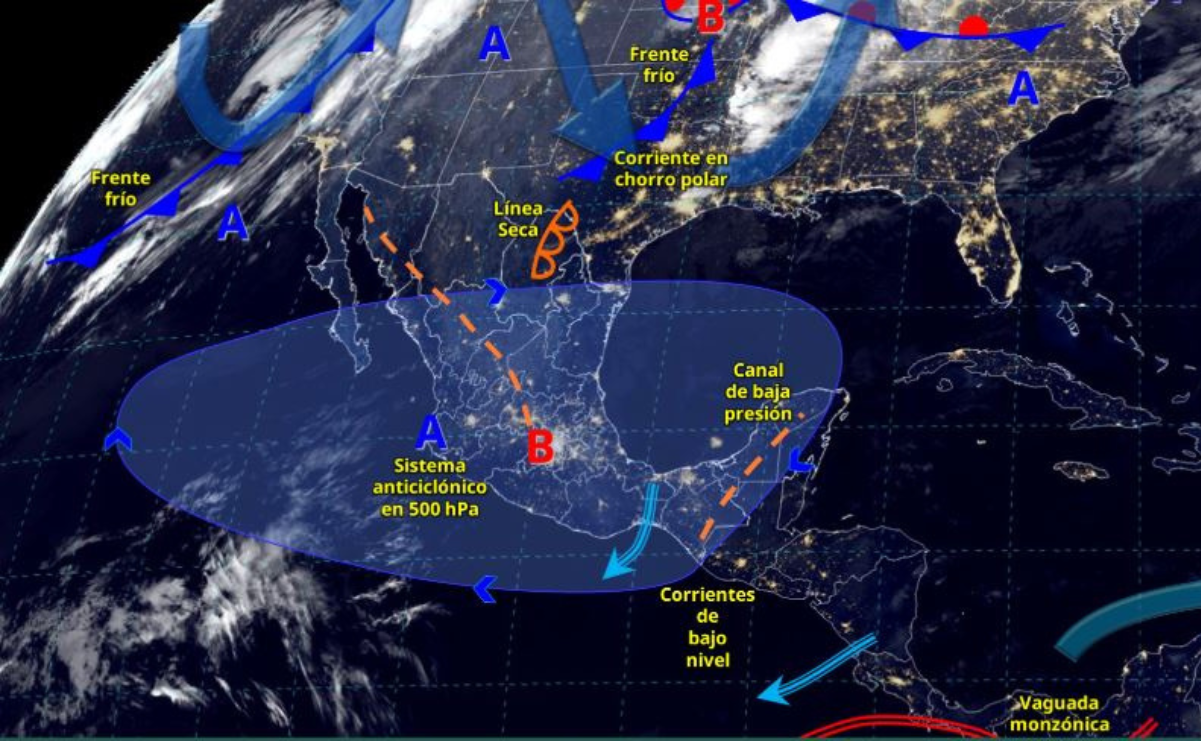 Clima en Edomex: Parcialmente nublado, sin lluvia en Edomex