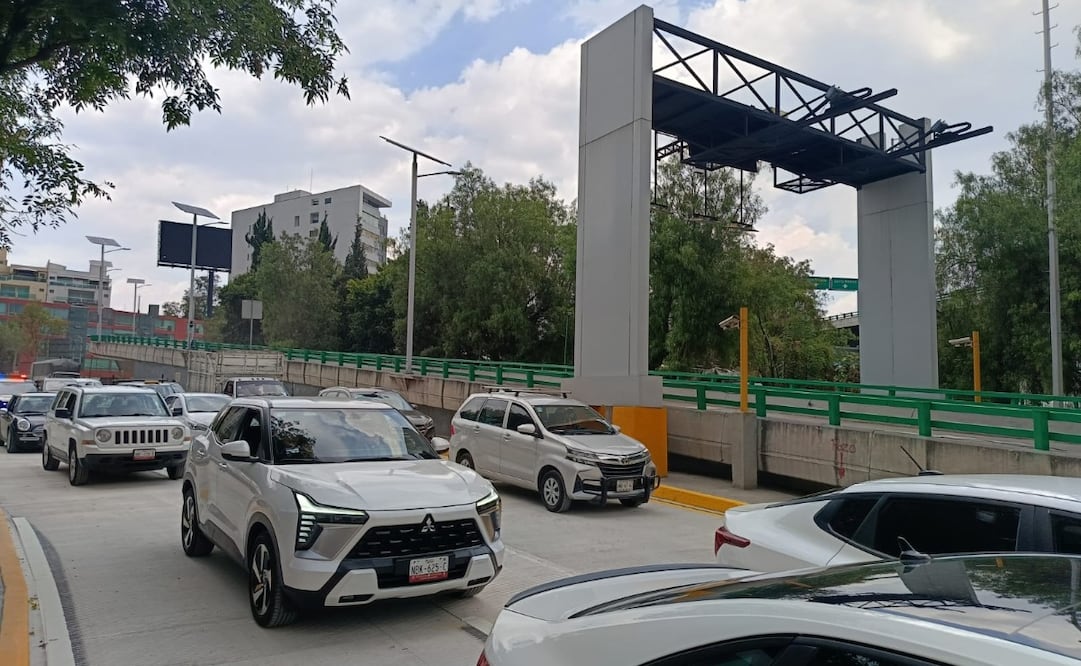 La nueva cara de Periférico Norte busca reducir tiempos de traslado y mejorar la seguridad vial en los límites con Tlalnepantla.  Foto Gisela González / El Universal Edomex