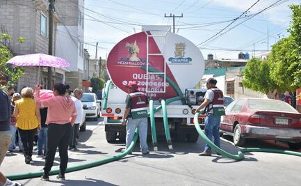 Piden a los ciudadanos cuidar el agua en Nezahualcóyotl