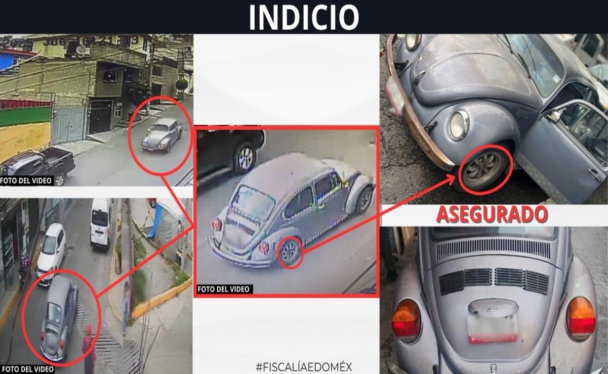 Edomex: Rastros de sangre en vocho, clave para vincular a proceso a implicados en desaparición de Kimberly Moya