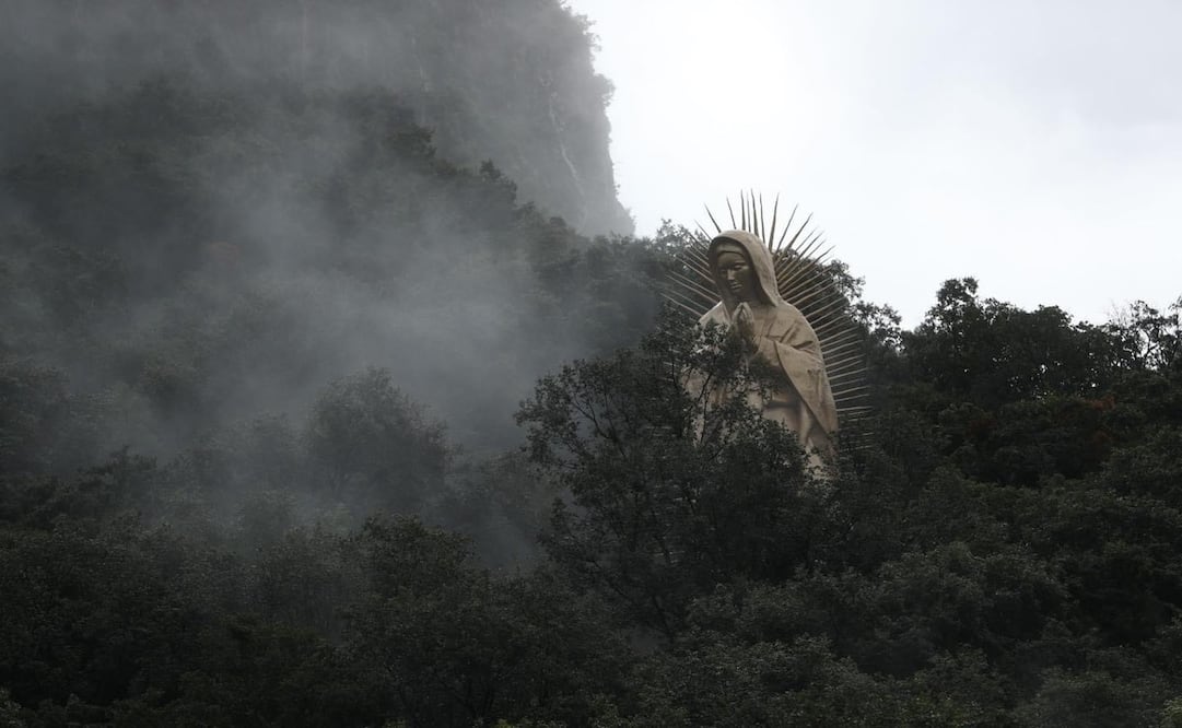 Ocuilan cuenta con el cuarto monumento religioso más grande de México y más grande del mundo, dedicado a la Virgen de Guadalupe / Foto Especial