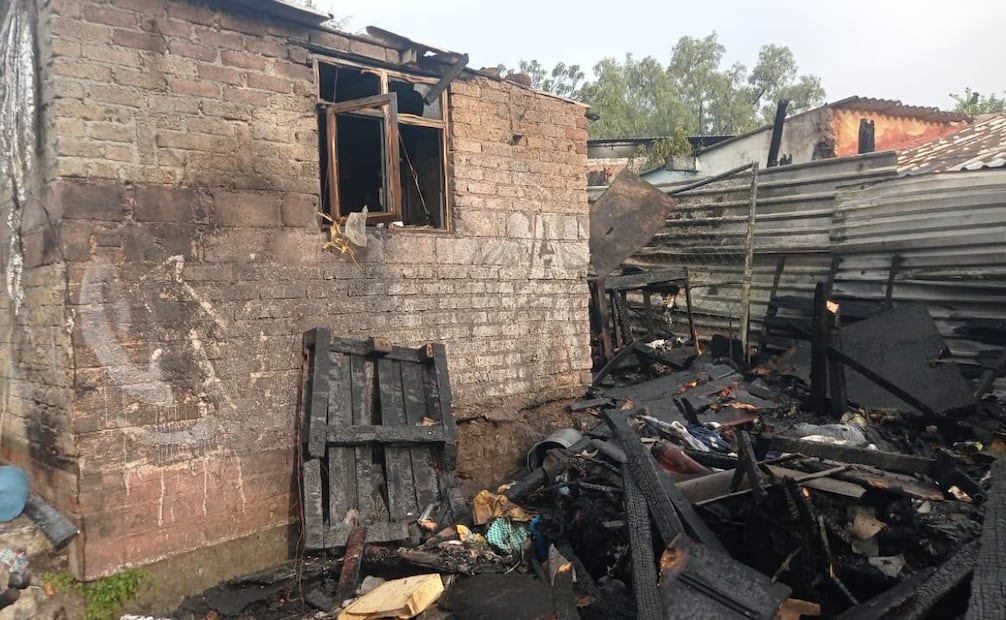 No se reportaron personas ni animales afectados por el incendio en Capula. Foto especial