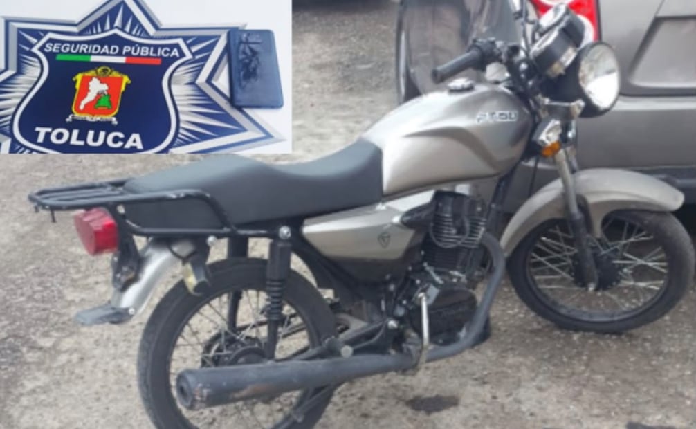 Los detenidos viajaban en motocicletas sin placas y tenían en su poder los teléfonos presuntamente robados. Foto especial