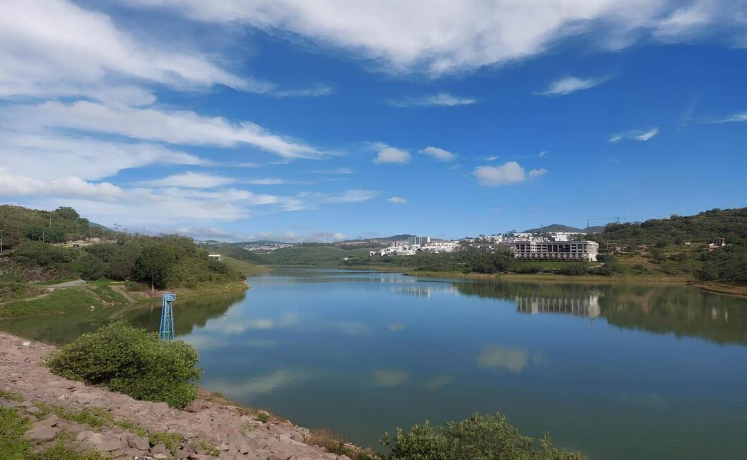 La Presa Madín se encuentra al 93% de su capacidad total. Foto: Gobierno del Estado de México