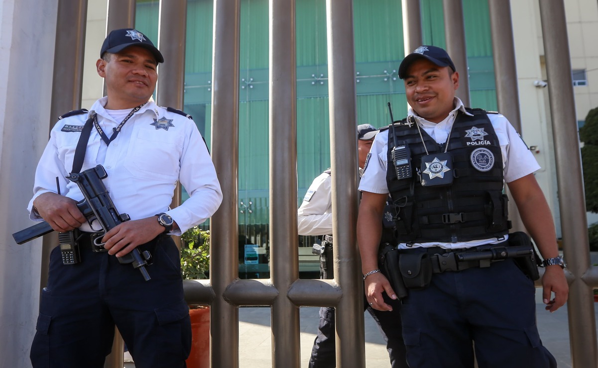 Los dos mandos policiales fueron vinculados a proceso por secuestro exprés. Foto: Luis Camacho