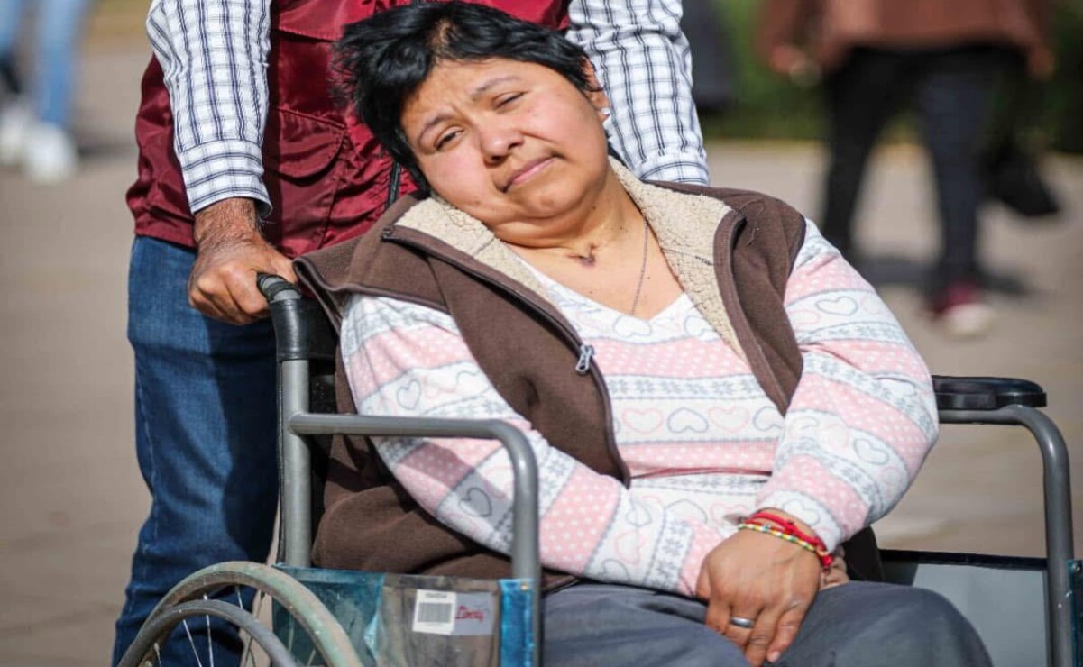 El objetivo del programa en la entidad fue de 186 mil 827 personas con discapacidad / Foto Especial