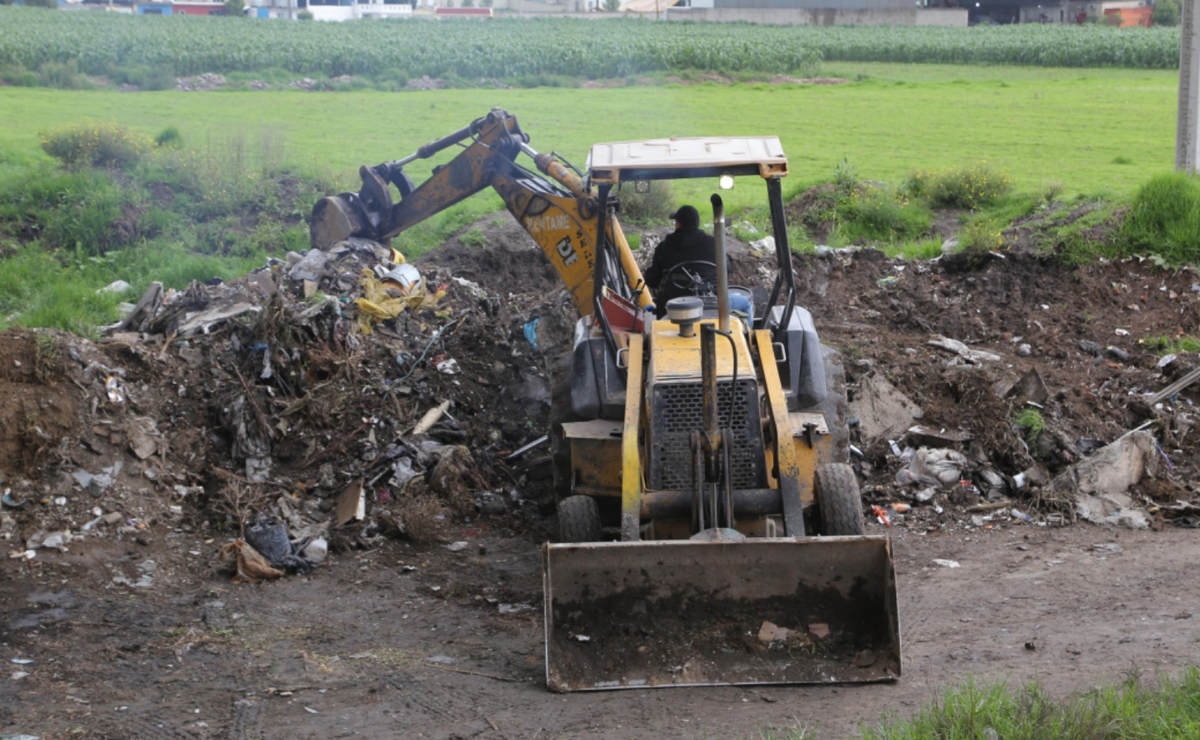 Otzolotepec: 34 toneladas de basura retiradas del Río Lerma para prevenir inundaciones