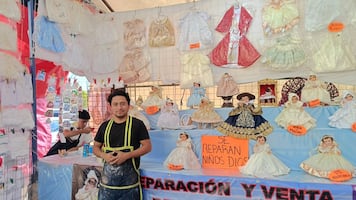 Tradición y fe visten al Niño Dios en el Mercado de San Bartolo, Naucalpan