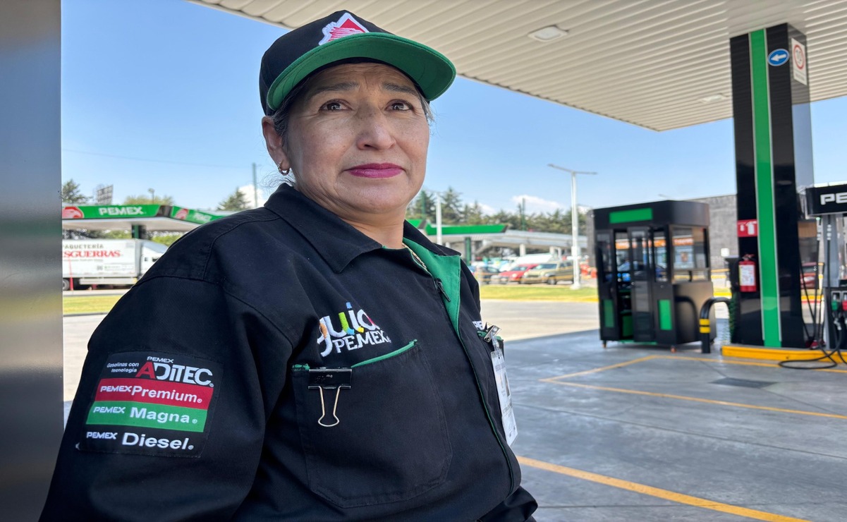 Este 10 de mayo, mientras muchas madres en México serán agasajadas con flores, comida y abrazos, Victoria lo pasará entre autos y gasolina / Foto: Miguel García