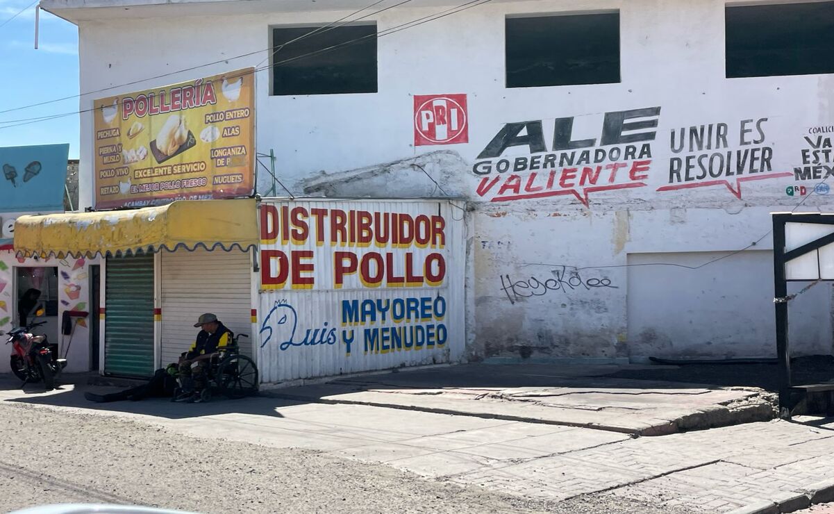 El cierre de las pollerías se debe a la inseguridad en Acambay. Foto: Michelle Sánchez