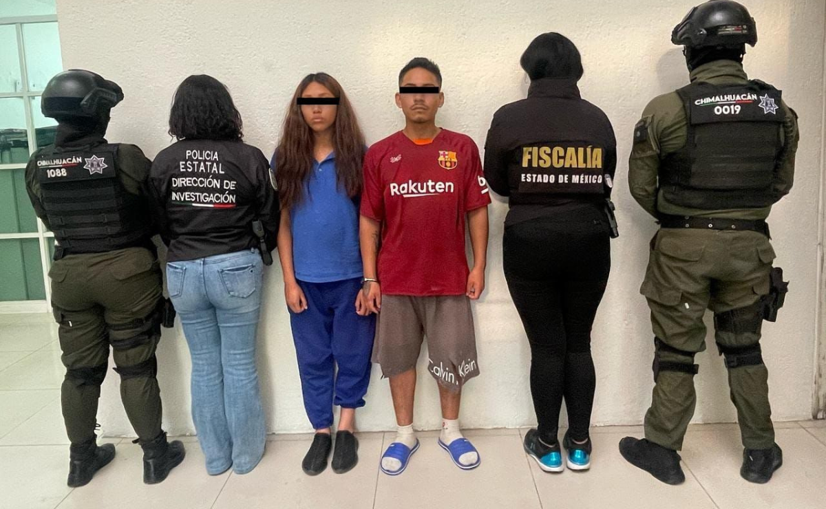 El horror de Chimalhuacán: Brayan Jesús "N" y Alma Sofía "N", madre y padrastro, arrestados por el asesinato de su hija Foto: Especial