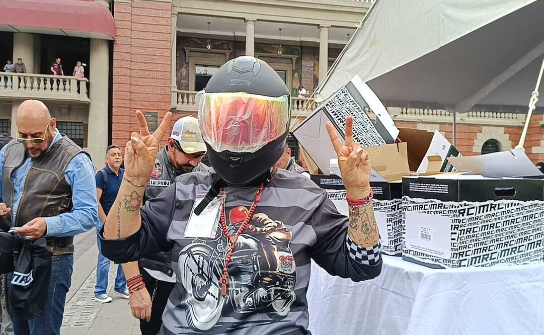 El secretario de Movilidad del Estado de México, Daniel Sibaja González reconoció que "Hay una pandemia de motos". Foto: Gisela González