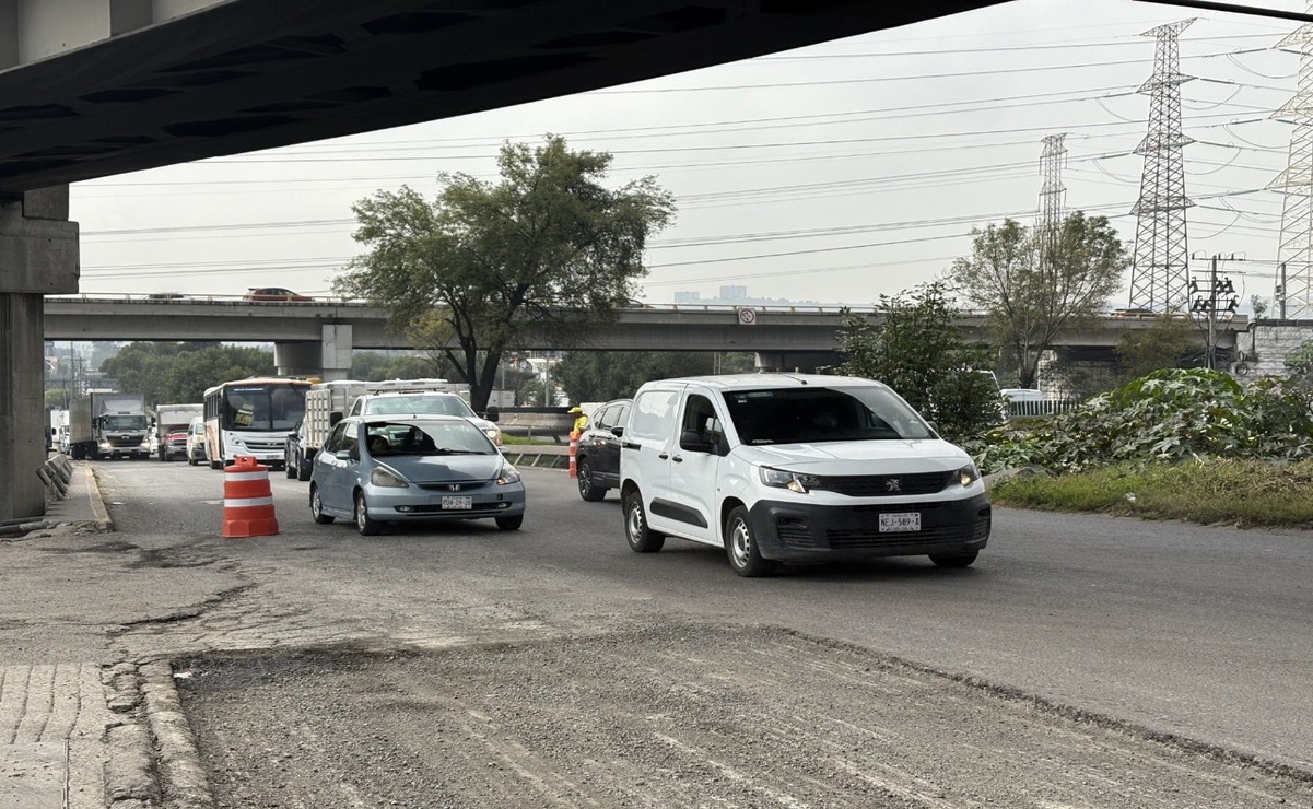 Serán los carriles laterales los que se rehabilitarán para que la circulación sea fluida / Foto Arturo Contreras