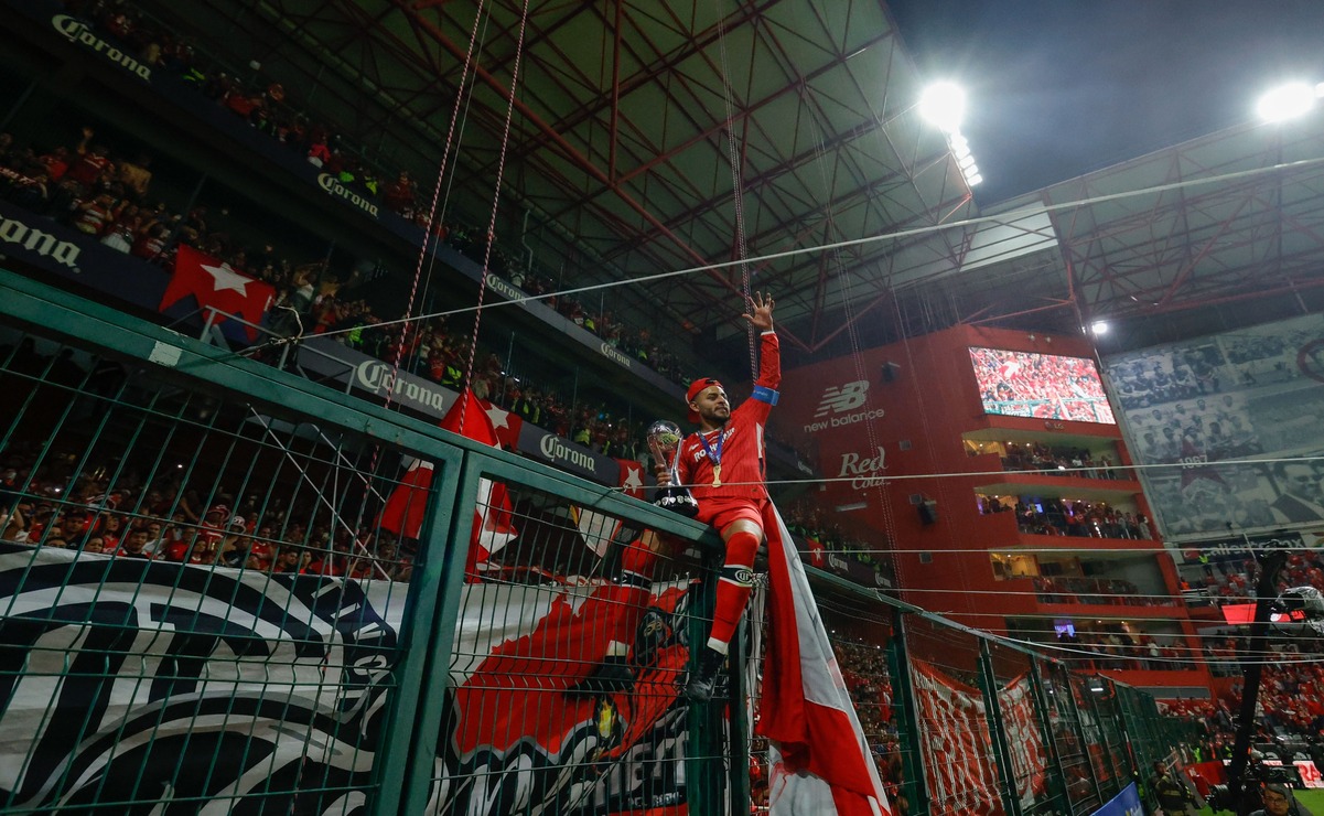 Alexis Vega mencionó que tras el triunfo ante América, le pasaban por la mente recuerdos de su trayectoria por el Deportivo Toluca. Foto: Arturo Hernández/ El Universal Estado de México
