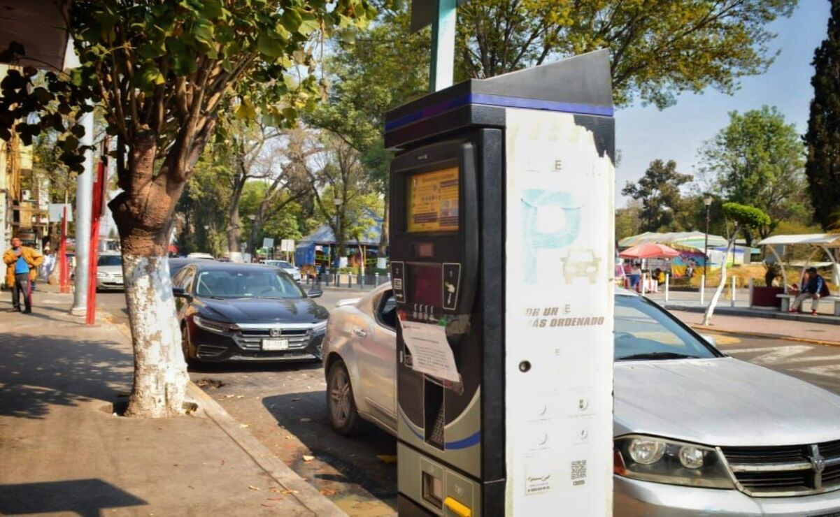 Los parquímetros operan en Ecatepec desde julio del 2021 / Foto Especial