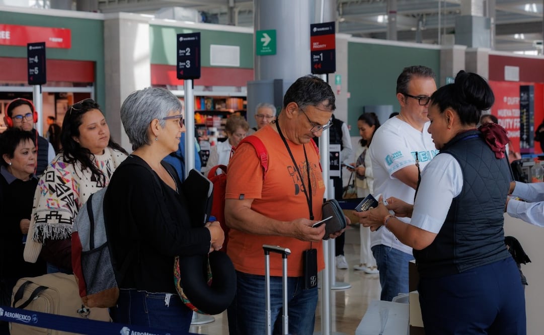 En 2025, el aeropuerto registró picos de hasta 25 mil pasajeros diarios. Foto. Osmar Alvarado