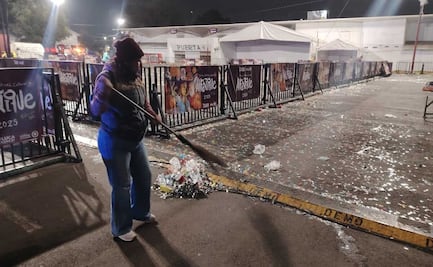 Conciertos, futbol y rodada del terror dejan 20 toneladas de residuos en calles de Toluca
