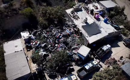 Siguen cateos en Chimalhuacán; aseguran otras 50 toneladas de autopartes