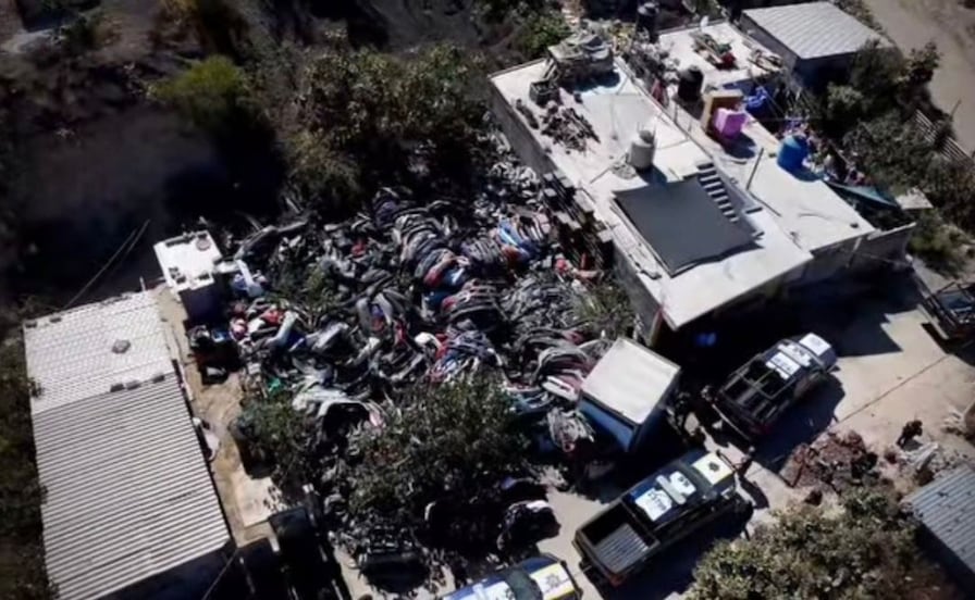 Siguen cateos en Chimalhuacán; aseguran otras 50 toneladas de autopartes