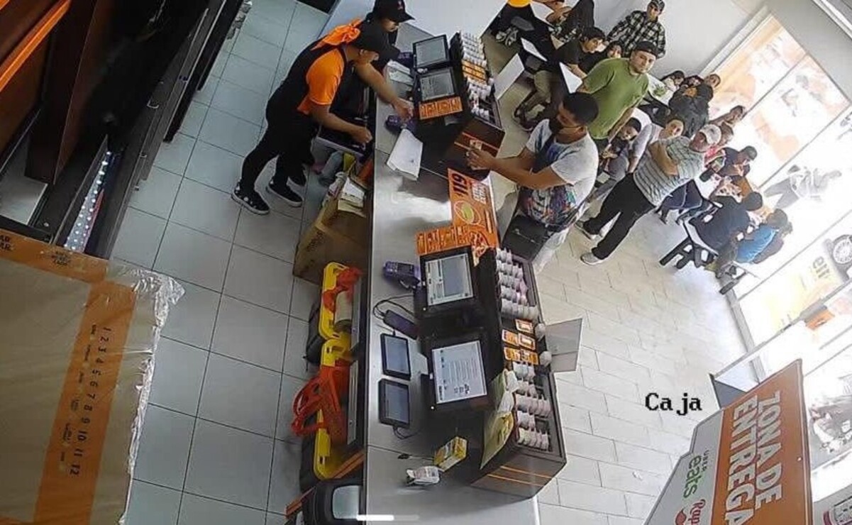 Las cámaras de videovigilancia de los comercios referidos lo captaron robando las ganancias generadas / Foto: Especial