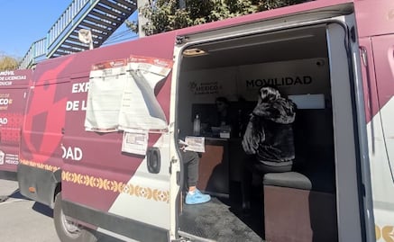 ¡No busques más! Conoce dónde están las unidades móviles para tramitar tu licencia en el Edomex