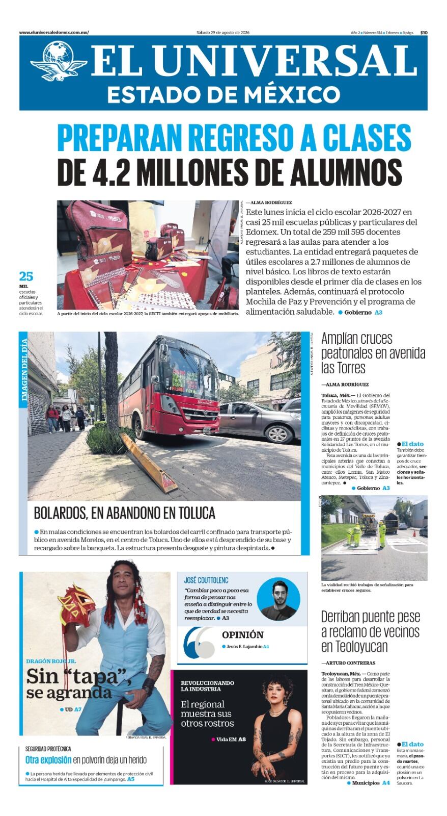 Portada 29 de agosto de 2026