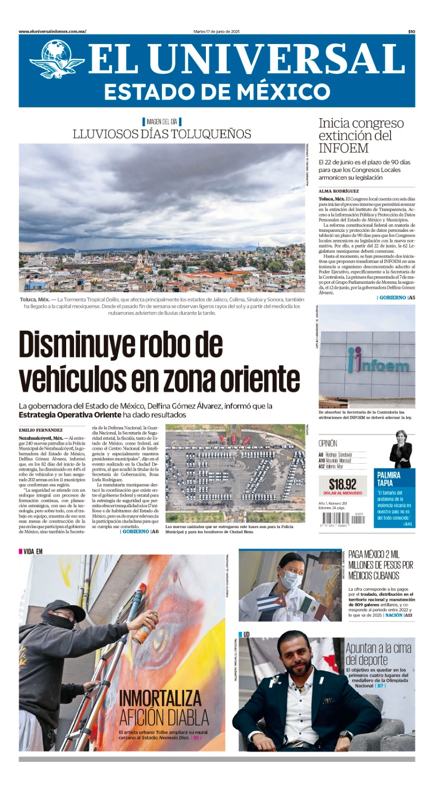 Portada 17 de junio 2025