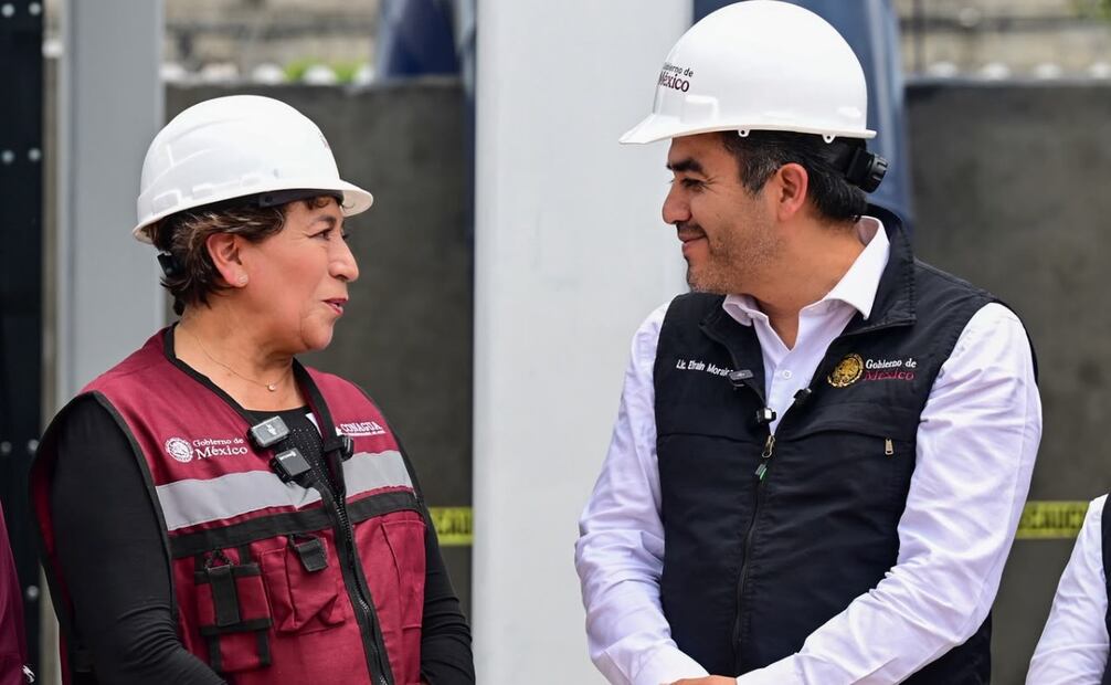 La gobernadora Delfina Gómez Álvarez y el titular de Conagua, Efraín Morales López, encabezaron el encendido simbólico del Túnel Churubusco-Xochiaca Foto Especial