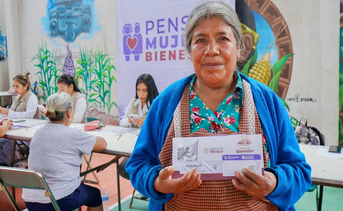 La Pensión Mujeres Bienestar consiste en un apoyo bimestral de 3 mil pesos / Foto Especial