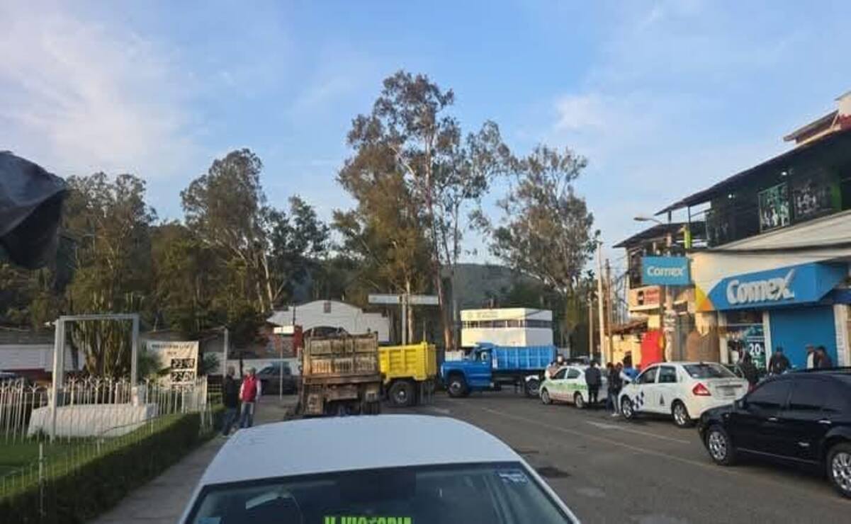 Sindicato de Camioneros bloquea accesos a Valle de Bravo por Operativo Liberación, Ayuntamiento pide calma