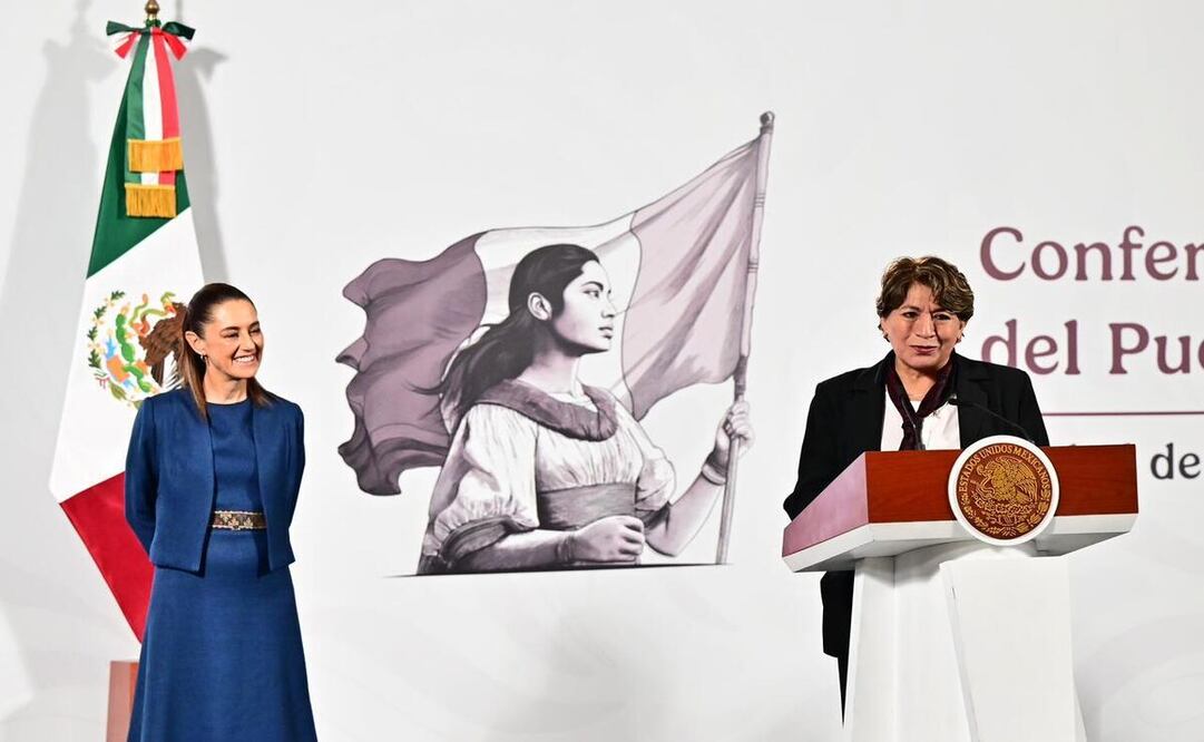 Delfina Gómez Álvarez afirmó que en la zona afectada se desplegó un operativo sin precedente / Foto Especial