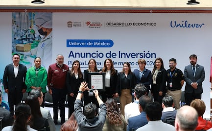 Unilever anuncia inversión por 9 mil 400 mdp en plantas de Lerma y Tultitlán 