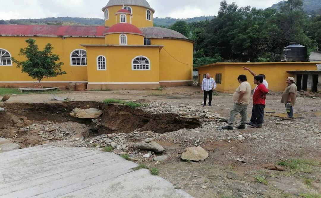 Comunidades se han quedado incomunicadas debido a los deslaves. Foto: Claudia Rodríguez.