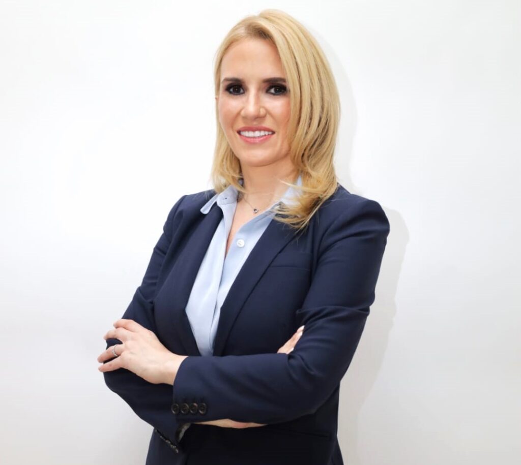 La alcaldesa de Huixquilucan, Romina Contreras Carrasco