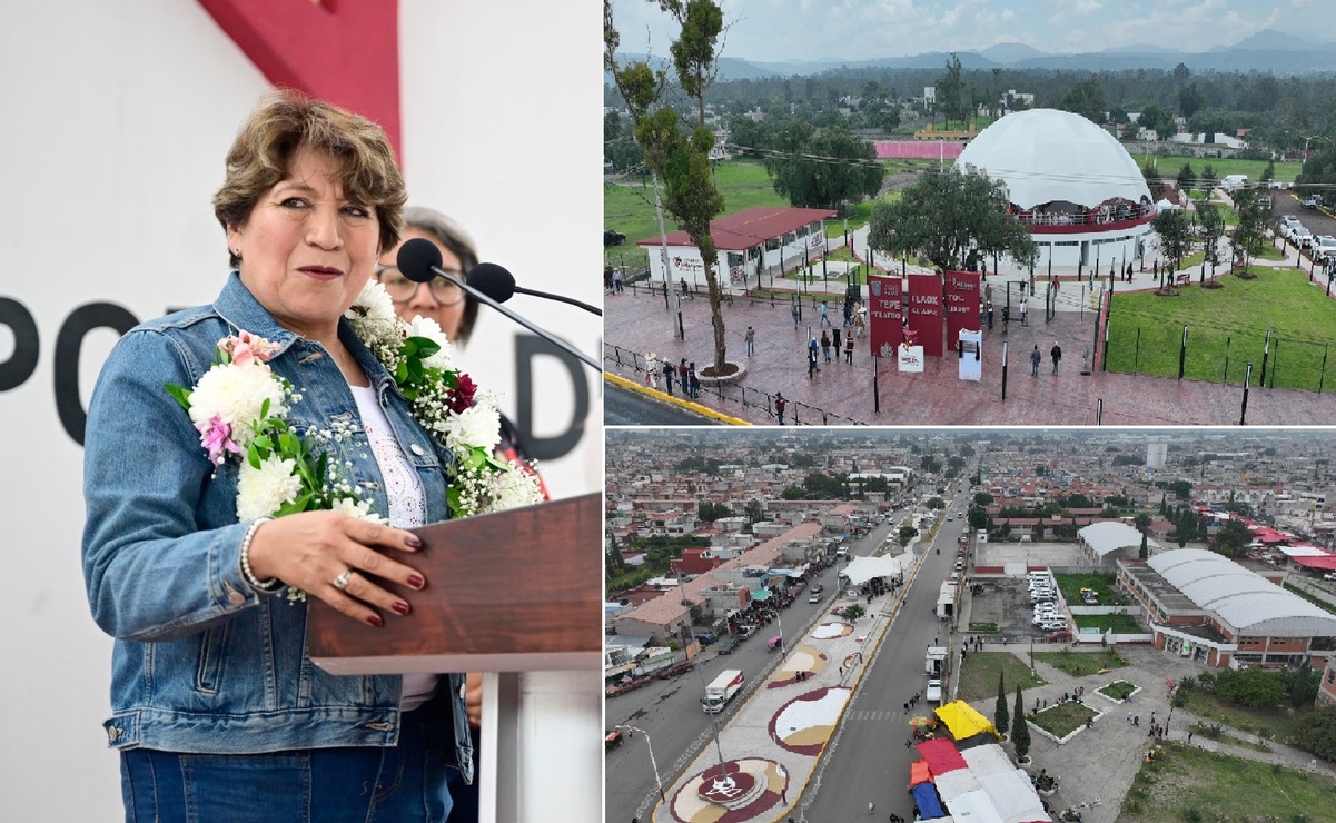 Delfina Gómez reactiva espacios para niños y jóvenes con entrega de parque y teatro en Zona Oriente del Edomex