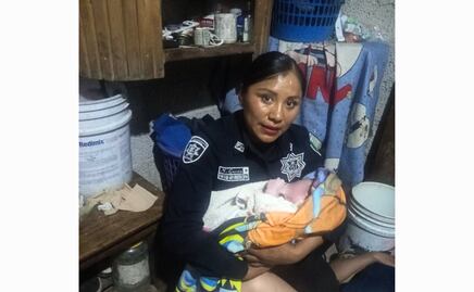 Ecatepec: Policías se convierten en ángeles de la guarda durante un parto de emergencia