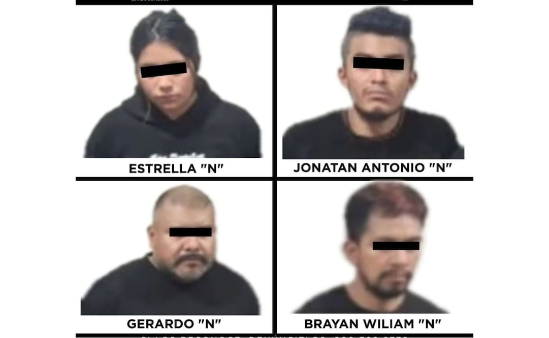 La Fiscalía investiga si los detenidos estarían relacionados con otros delitos de alto impacto en la zona. Foto especial