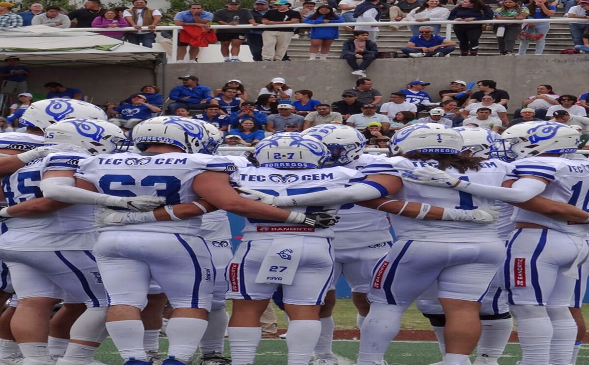 ONEFA: Borregos CEM sigue sin encontrar la victoria en la Conferencia de los 14 Grandes
