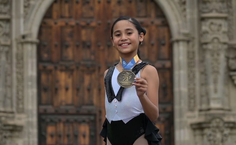 Renata Hernández gana medalla de oro para México en el Panamericano de Patinaje Artístico en Argentina
