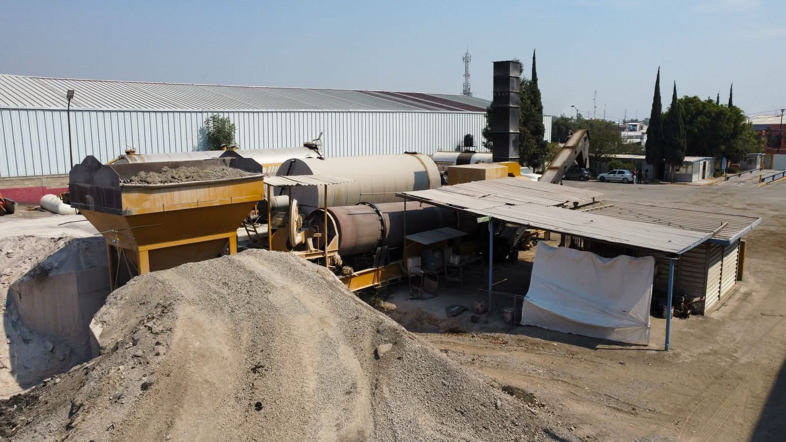 MAVICI busca vender asfalto a otros municipios de la región para sus labores de bacheo y pavimentación. Foto Especial