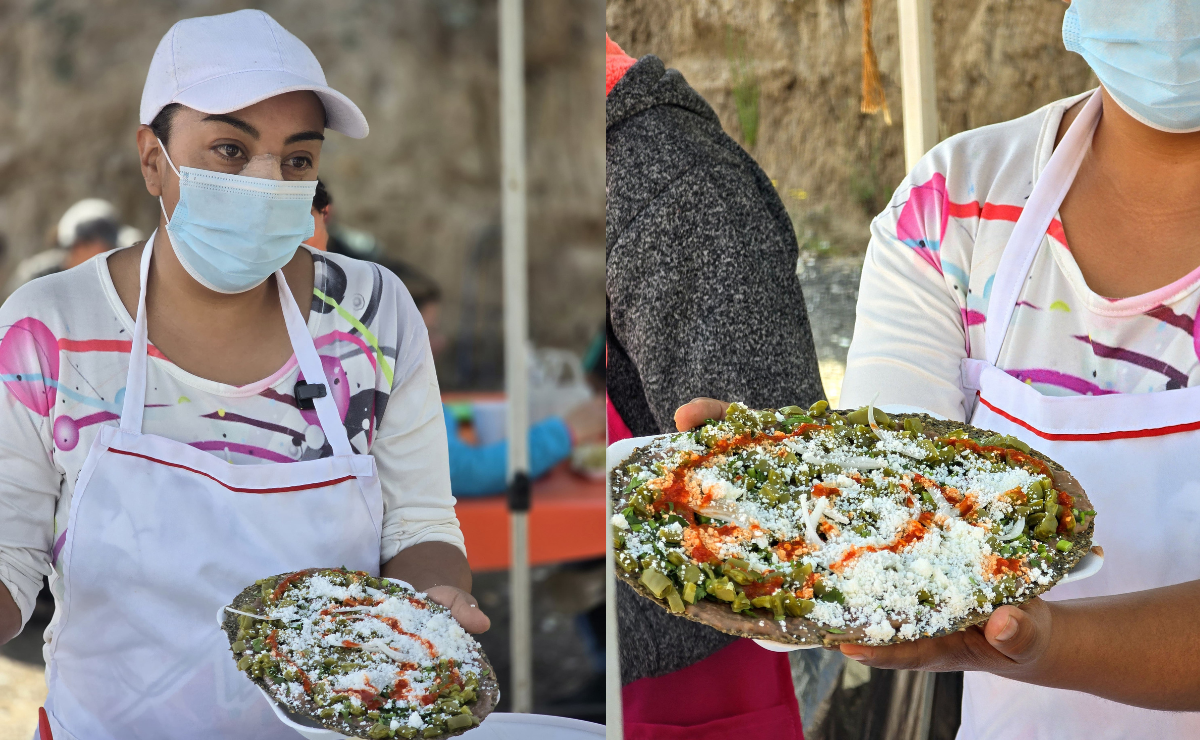 ¡El festín ha comenzado! No te pierdas la oportunidad de probar los auténticos huaraches de La Teresona Foto: Especial