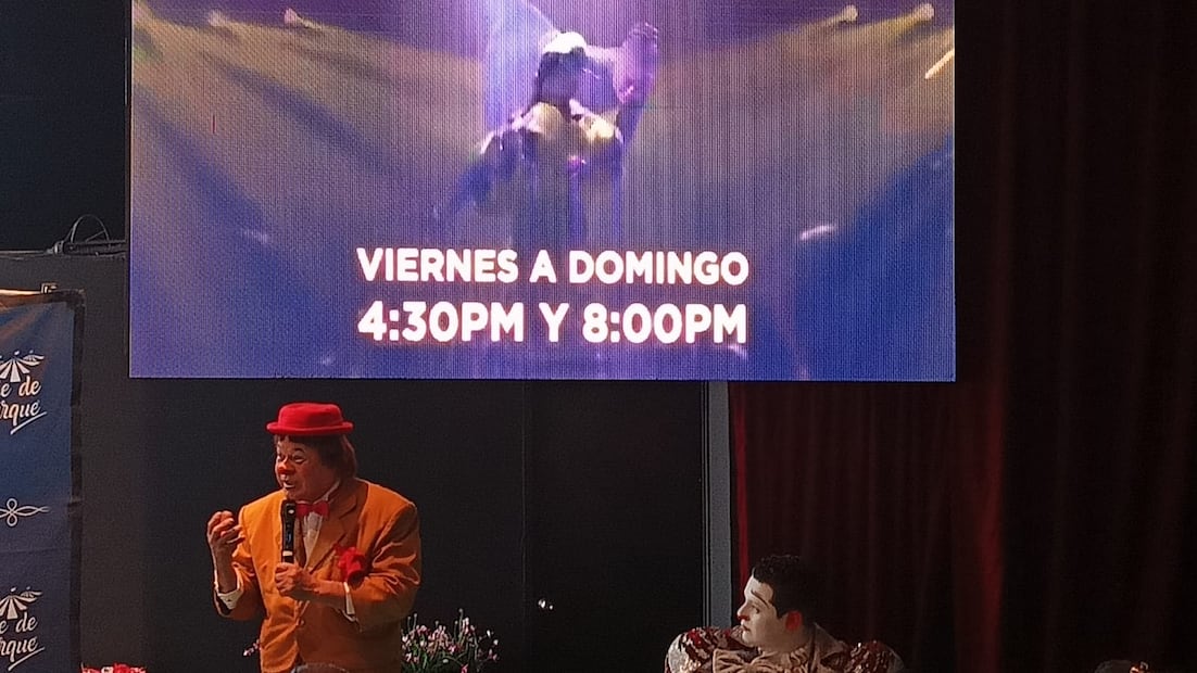 Paquin Jr. y Angelo, creadores de Vie de Cirque, presentaron en conferencia de prensa un elenco renovado de 24 artistas que apuestan por la expresión corporal. Foto Gisela González / El Universal