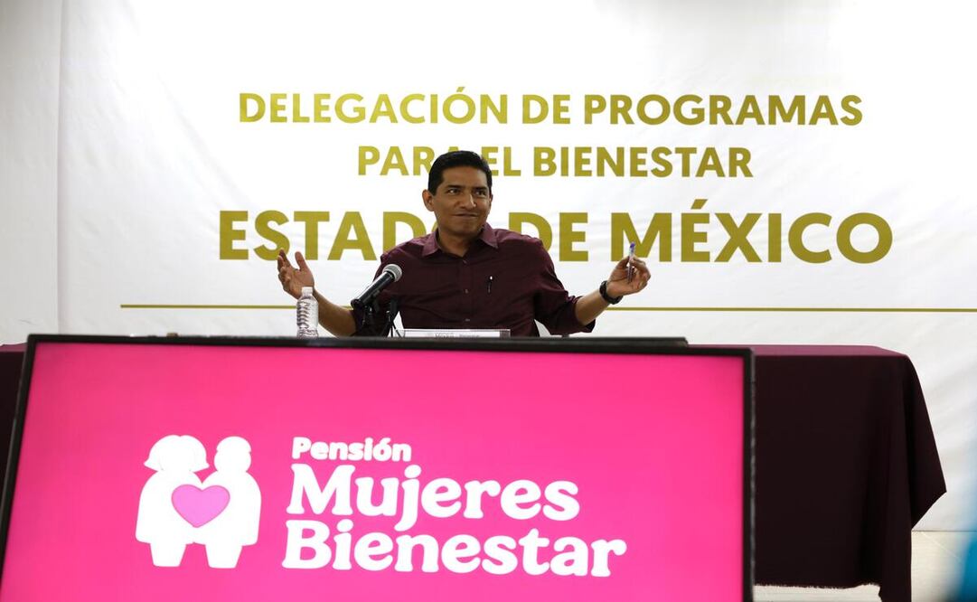Ernesto Armendáriz Ramírez, delegado de Programas para el Bienestar del Edomex, indicó que el registro se llevará a cabo en los Centros Integradores de Desarrollo. Foto: Arturo Hernández / El Universal Estado de México