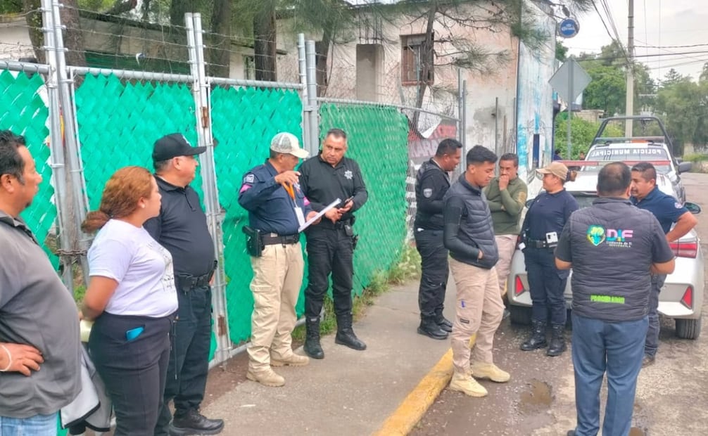 Elementos de la policía municipal y células de búsqueda intensifican operativos en Tepotzotlán tras el reporte de la ausencia de los menores. Foto Especial